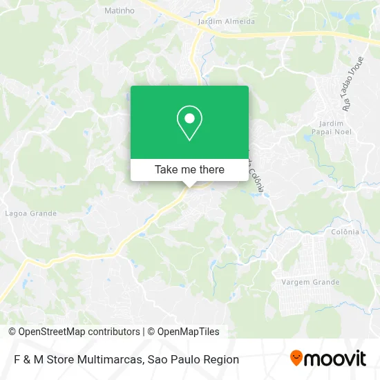 F & M Store Multimarcas map