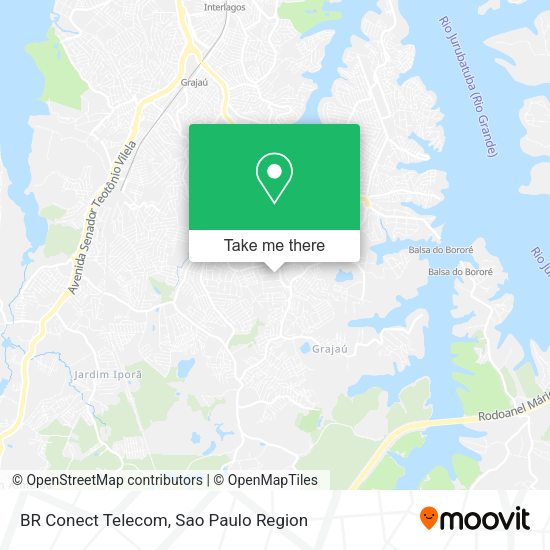 BR Conect Telecom map