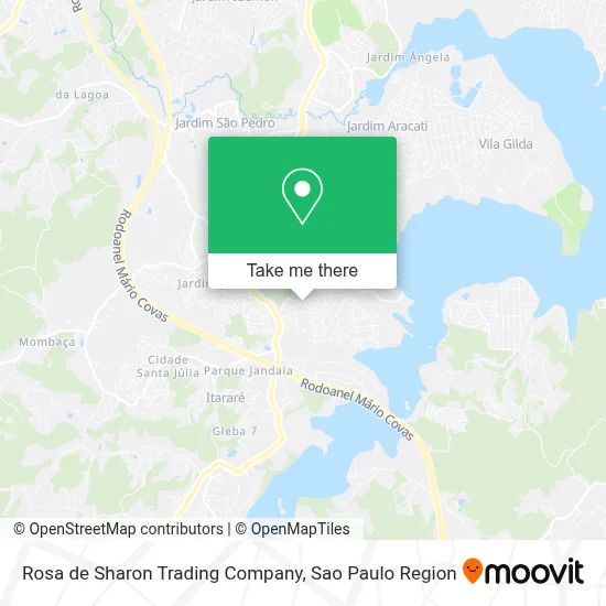 Rosa de Sharon Trading Company map