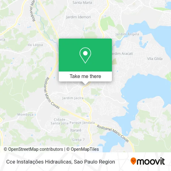Cce Instalações Hidraulicas map
