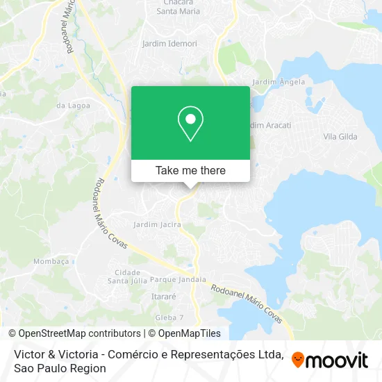 Victor & Victoria - Comércio e Representações Ltda map