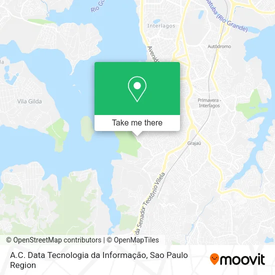 A.C. Data Tecnologia da Informação map
