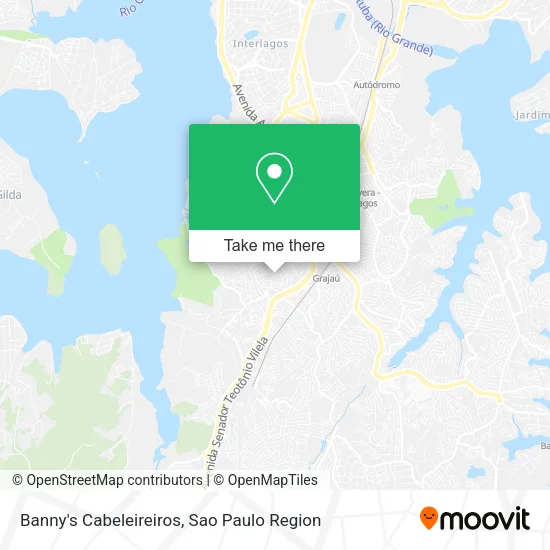 Banny's Cabeleireiros map