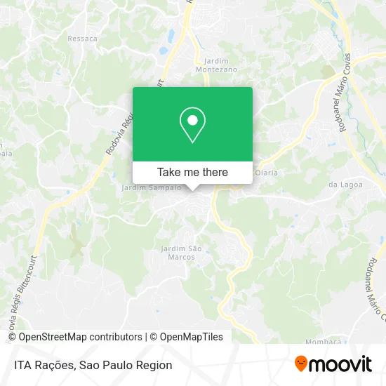 ITA Rações map