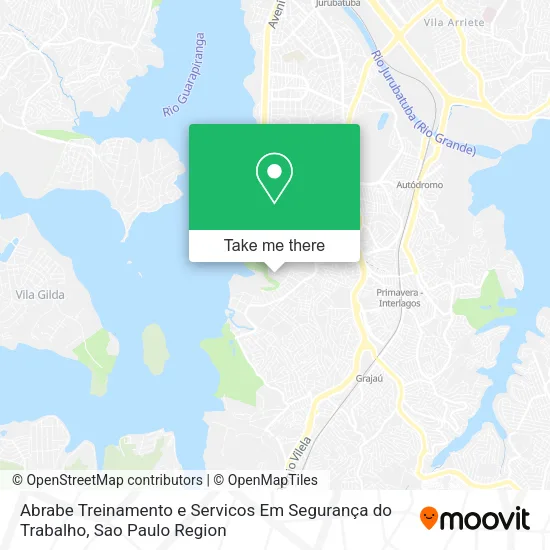 Mapa Abrabe Treinamento e Servicos Em Segurança do Trabalho