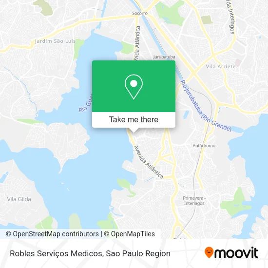 Robles Serviços Medicos map