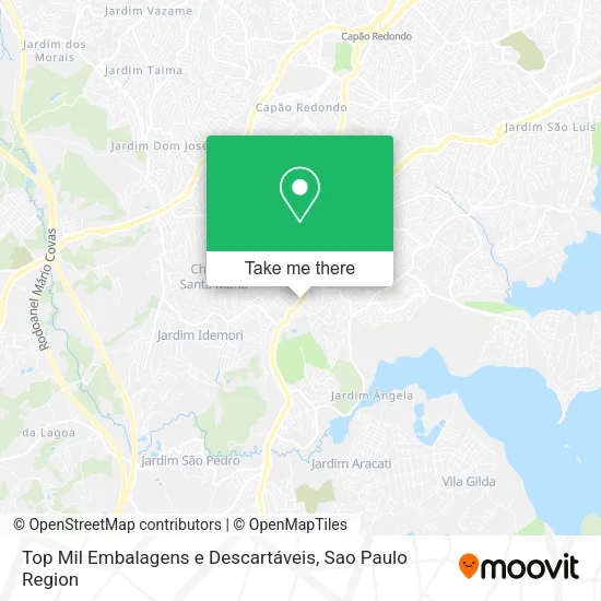 Top Mil Embalagens e Descartáveis map