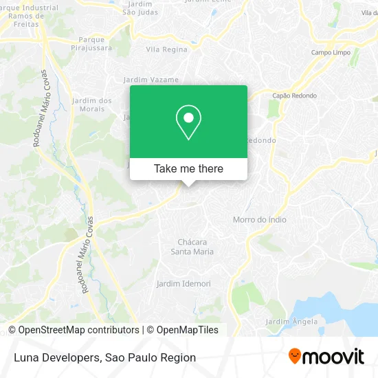Luna Developers map