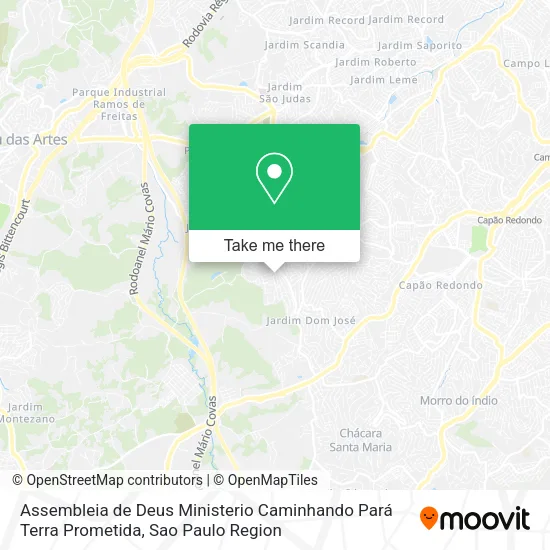 Assembleia de Deus Ministerio Caminhando Pará Terra Prometida map