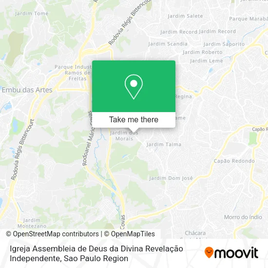 Igreja Assembleia de Deus da Divina Revelação Independente map