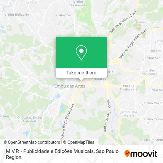 M.V.P. - Publicidade e Edições Musicais map