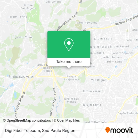 Digi Fiber Telecom map