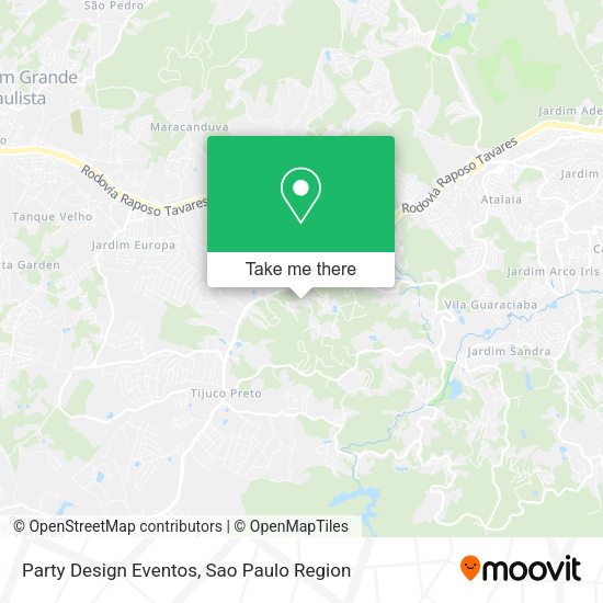 Party Design Eventos map