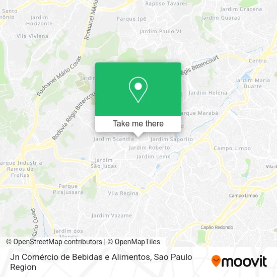 Jn Comércio de Bebidas e Alimentos map