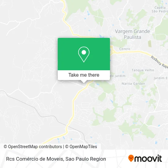 Rcs Comércio de Moveis map