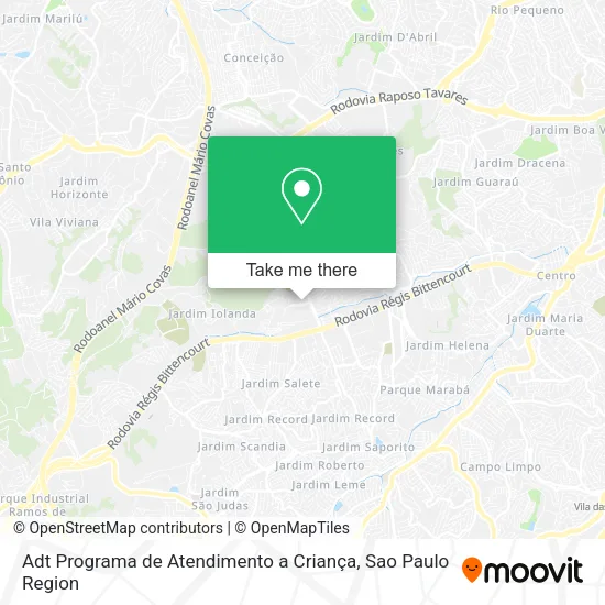 Adt Programa de Atendimento a Criança map