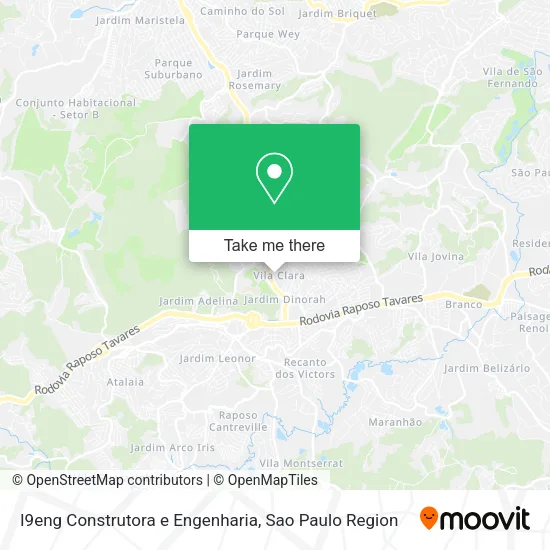 I9eng Construtora e Engenharia map