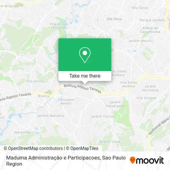 Maduma Administração e Participacoes map