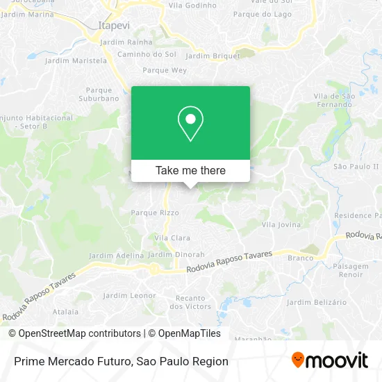 Prime Mercado Futuro map