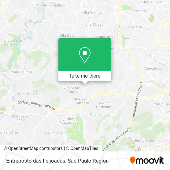 Entreposto das Feijoadas map