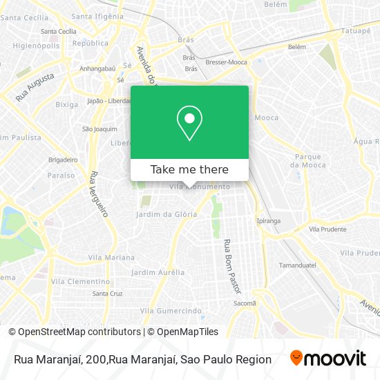 Rua Maranjaí, 200,Rua Maranjaí map