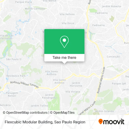 Mapa Flexcubic Modular Building