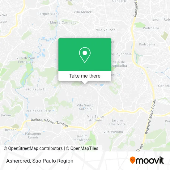 Ashercred map