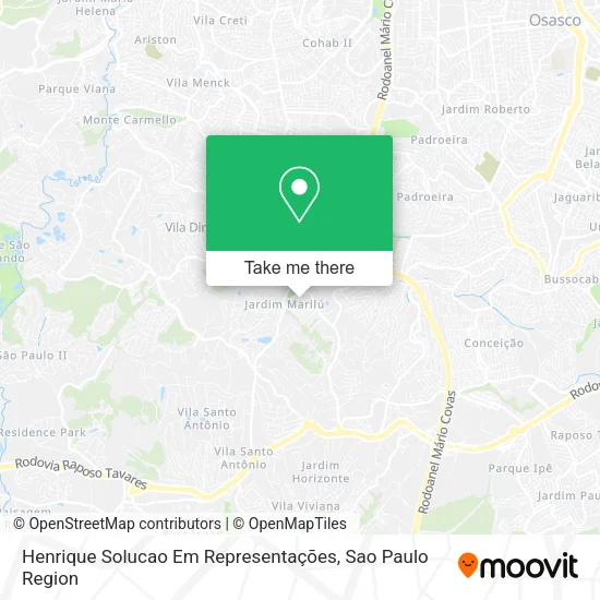 Henrique Solucao Em Representações map
