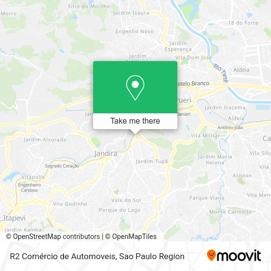 R2 Comércio de Automoveis map