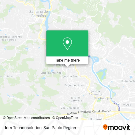 Idm Technosolution map