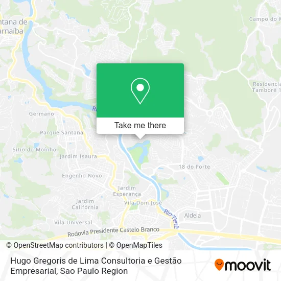Hugo Gregoris de Lima Consultoria e Gestão Empresarial map
