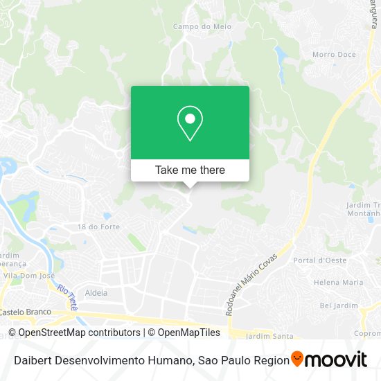 Daibert Desenvolvimento Humano map