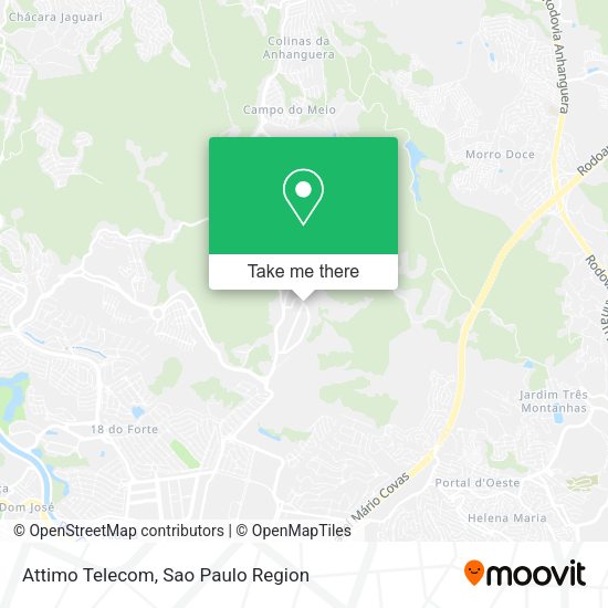 Attimo Telecom map