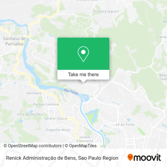 Renick Administração de Bens map