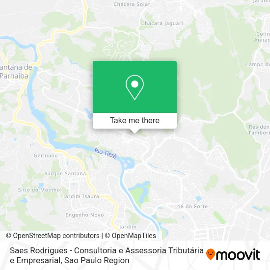 Saes Rodrigues - Consultoria e Assessoria Tributária e Empresarial map