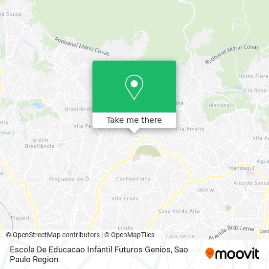 Escola De Educacao Infantil Futuros Genios map