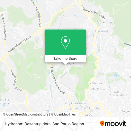 Hydrocom Desentupidora map
