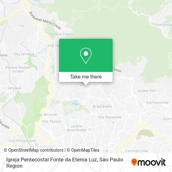 Igreja Pentecostal Fonte da Eterna Luz map