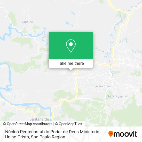Núcleo Pentecostal do Poder de Deus Ministerio Uniao Crista map