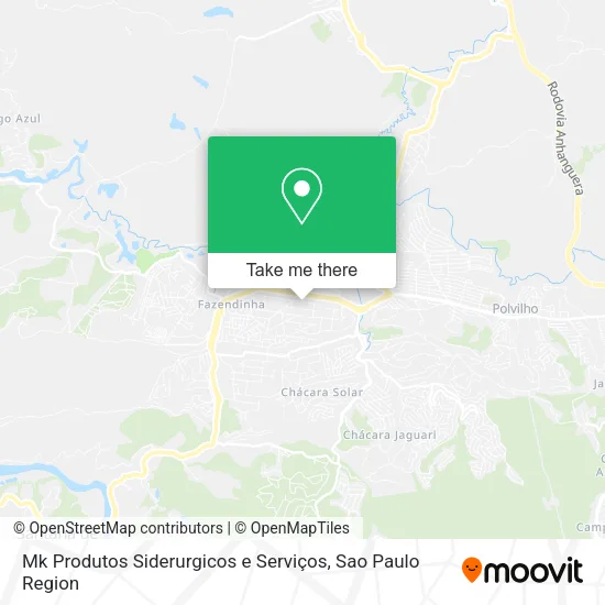 Mk Produtos Siderurgicos e Serviços map