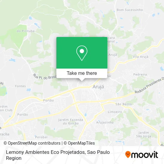 Lemony Ambientes Eco Projetados map