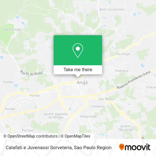 Calafati e Juvenassi Sorveteria map