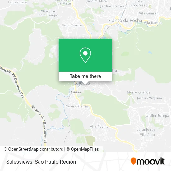 Salesviews map