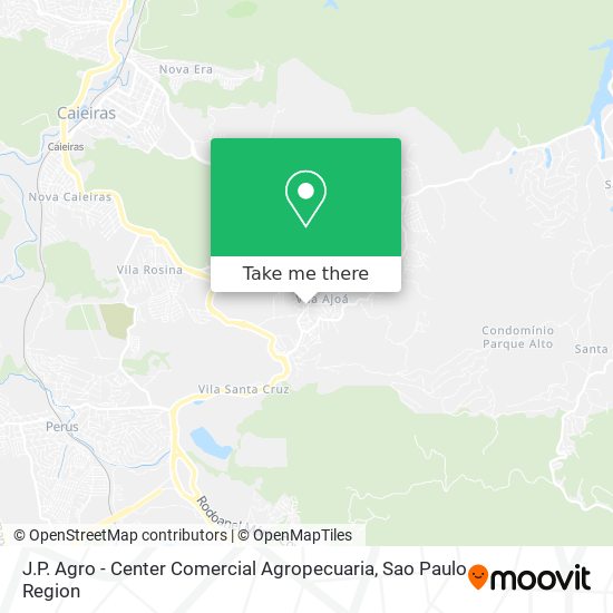 J.P. Agro - Center Comercial Agropecuaria map