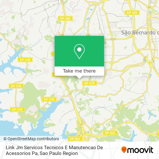 Link Jm Servicos Tecnicos E Manutencao De Acessorios Pa map