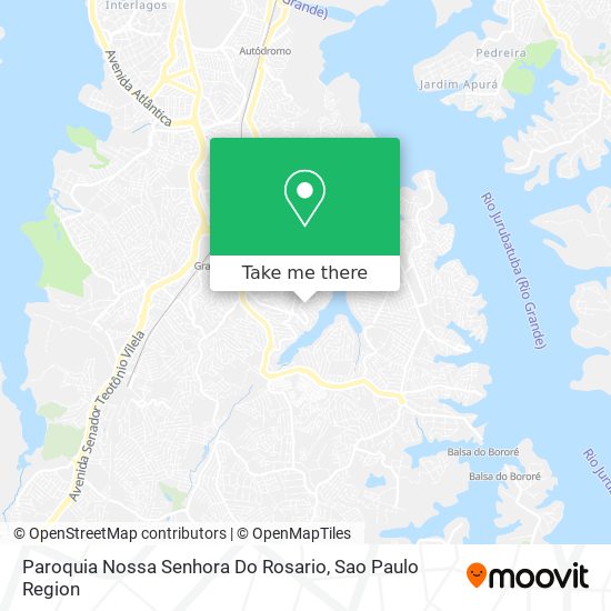 Mapa Paroquia Nossa Senhora Do Rosario