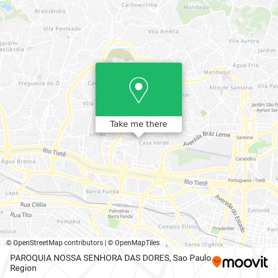 PAROQUIA NOSSA SENHORA DAS DORES map