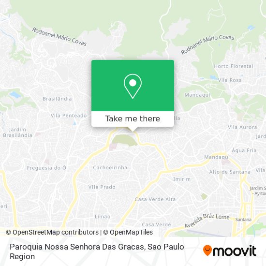 Mapa Paroquia Nossa Senhora Das Gracas