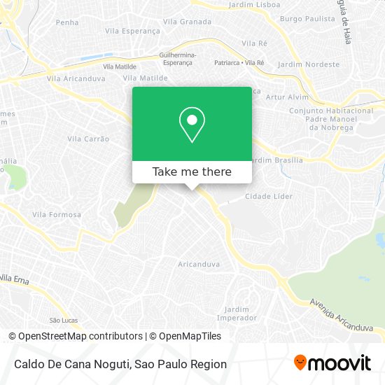 Caldo De Cana Noguti map