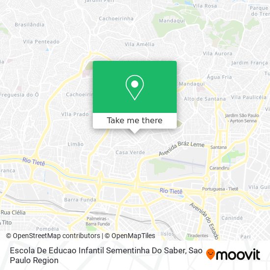 Mapa Escola De Educao Infantil Sementinha Do Saber